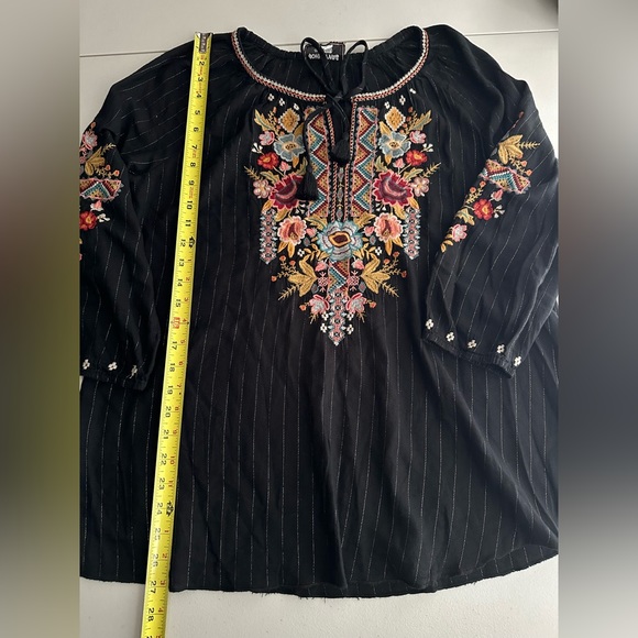 JOHNNY WAS ‘Clansy’ Embroidered Peasant Blouse Top Women’s Size Small - Picture 11 of 11
